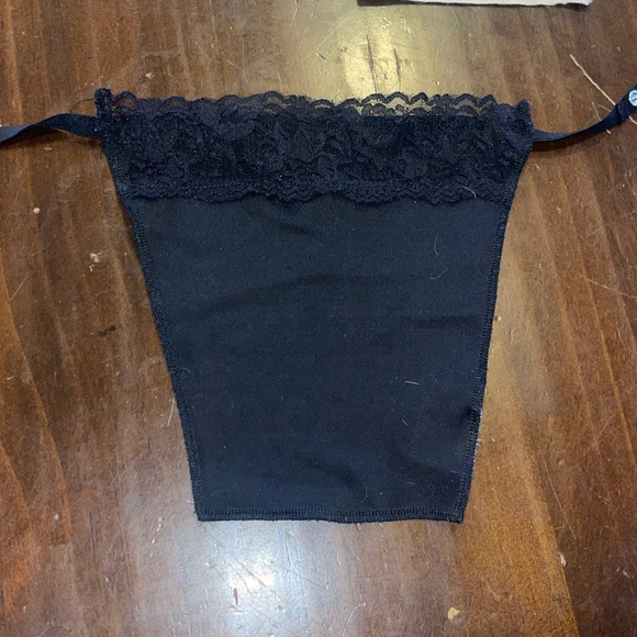 Lace Trim Cami Secret Clip-On Mock Camisoles - Picture 3 of 9